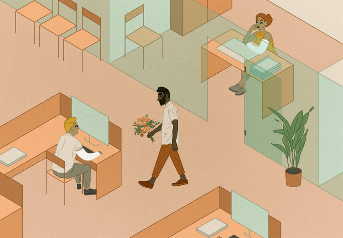 Social standing affects the level of empathy in an office.
