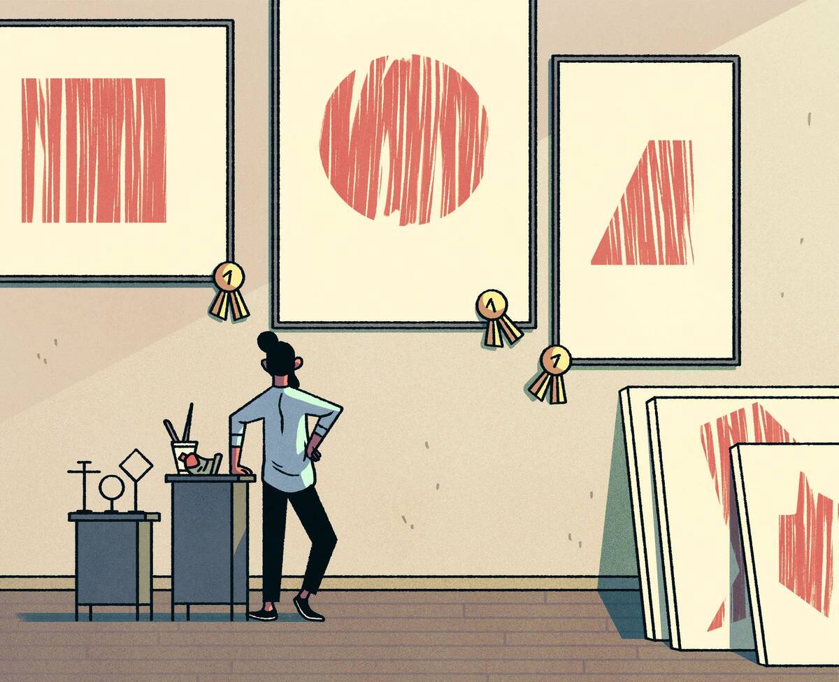 An artist has a hot streak in her career.