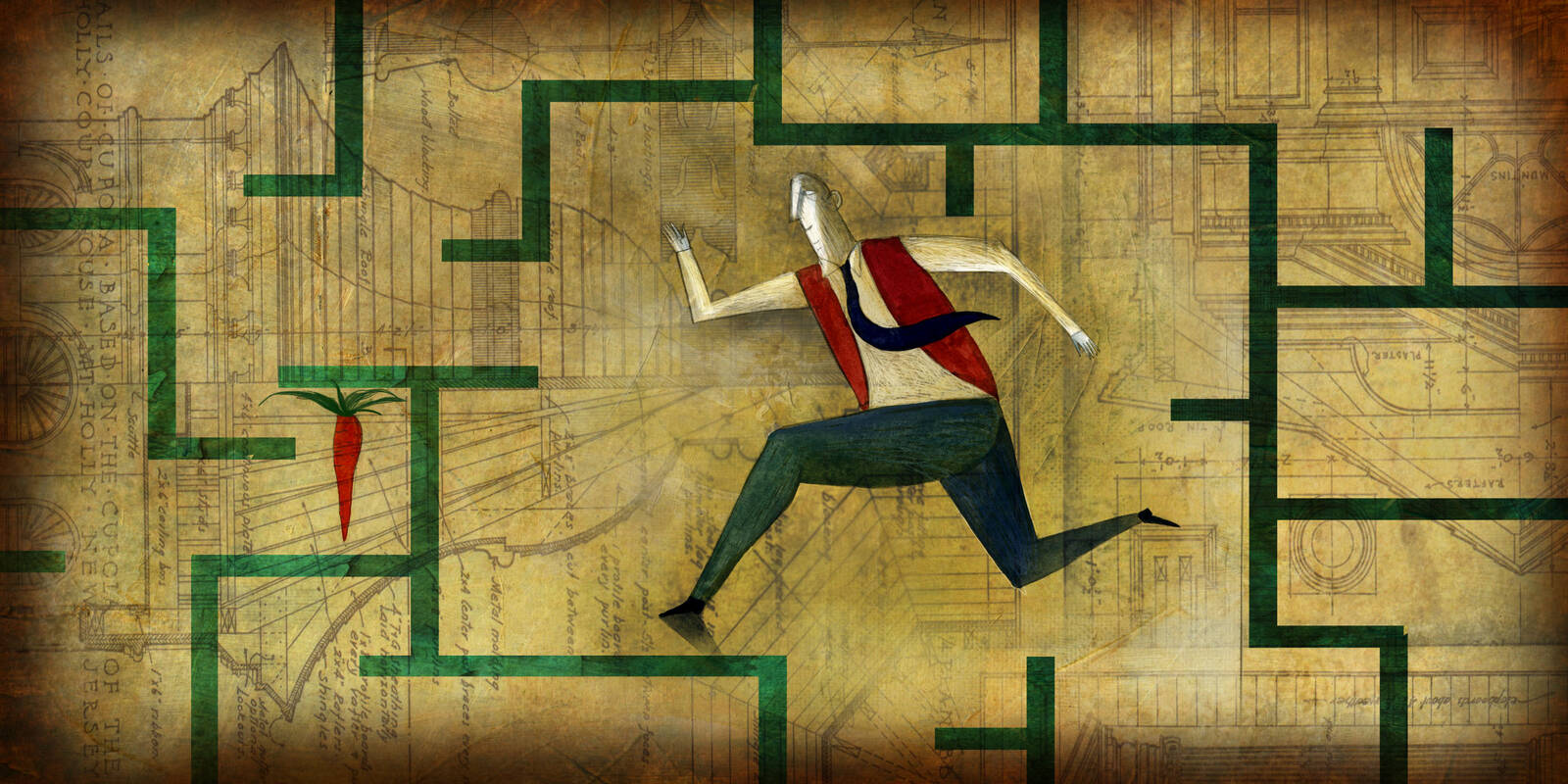 An employee is motivated by a performance incentive.