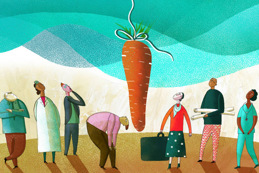 New research reveals when financial rewards are most likely to motivate professionals.