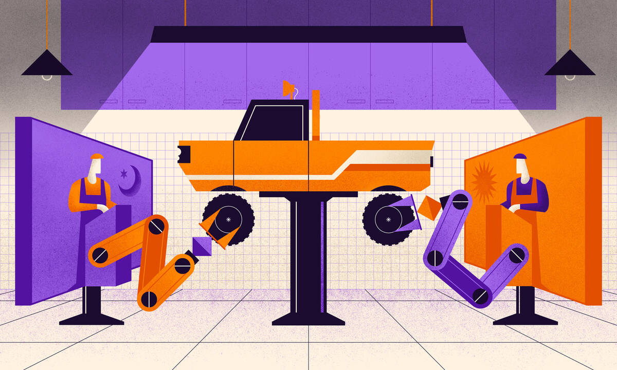 automated automobile assembly