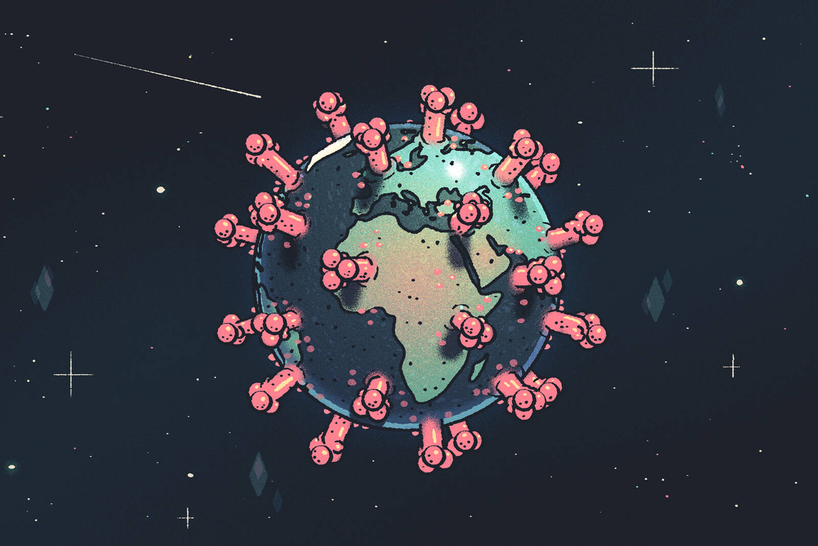globe as coronavirus