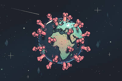 globe as coronavirus