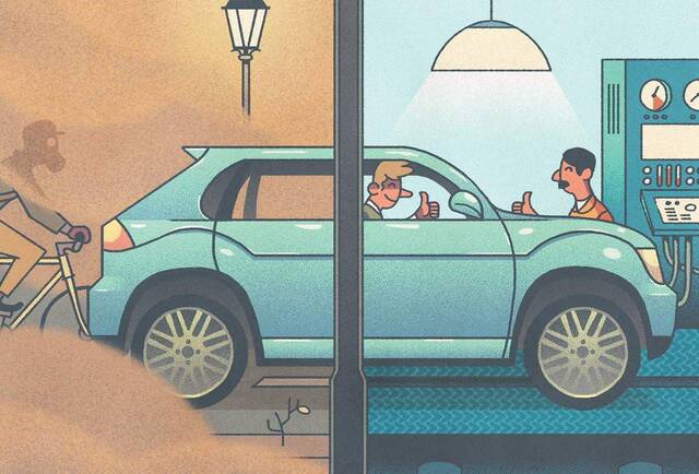 The Volkswagon emissions scandal may have been caused by tightening environmental regulations.