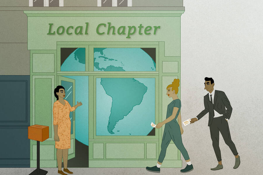 Charity appeals that frame the message around local connection tend to be more successful as a result of the proximity effect