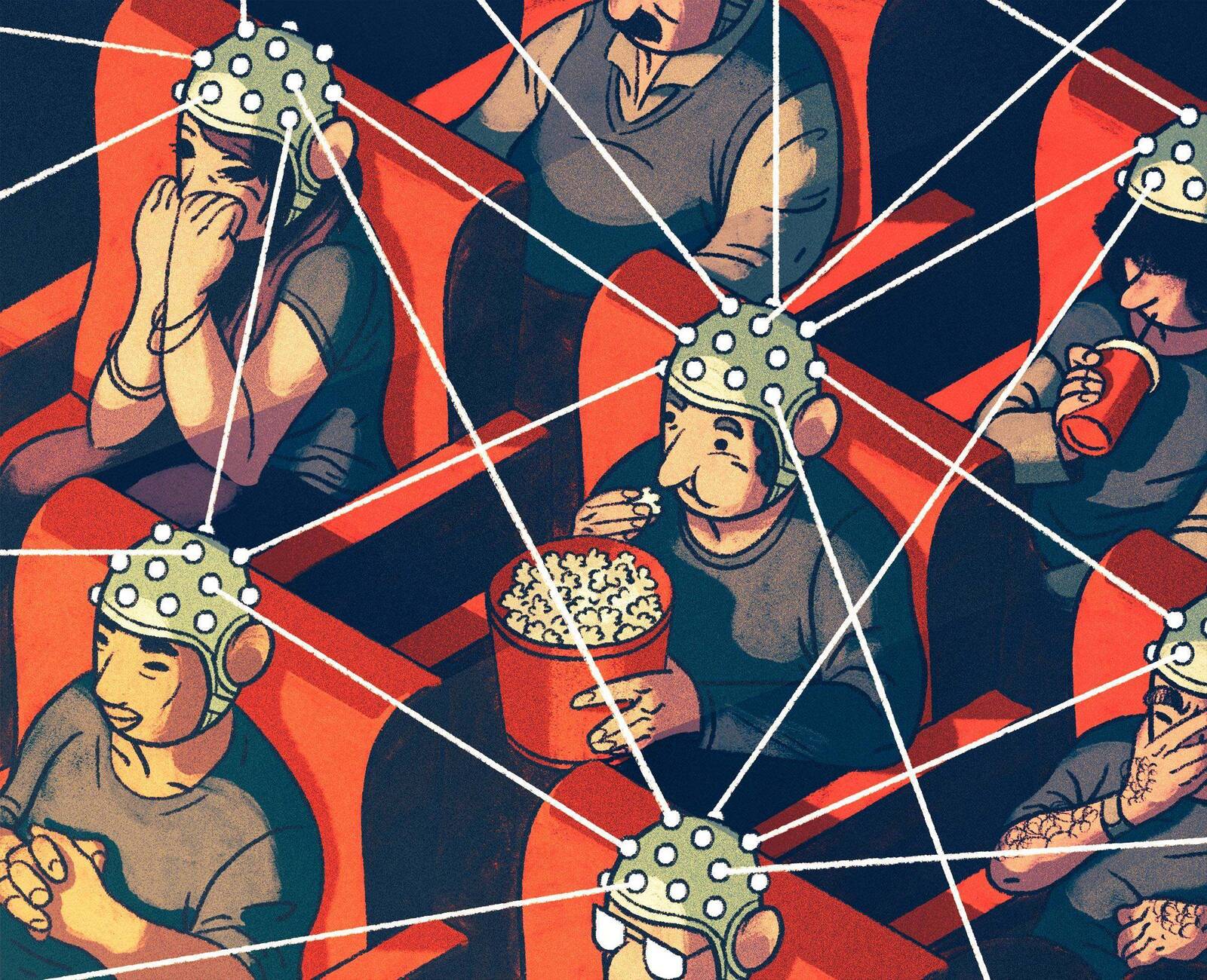 Neurocinematics suggests that by studying moviegoers' collective consciousness, one can predict a movie's box office sales.