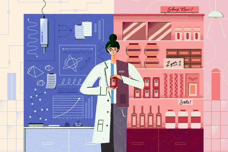Scientific research leads to patents more often that expected.