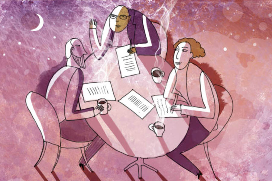 Persistence, like an all-nighter at work, is the key to creative success