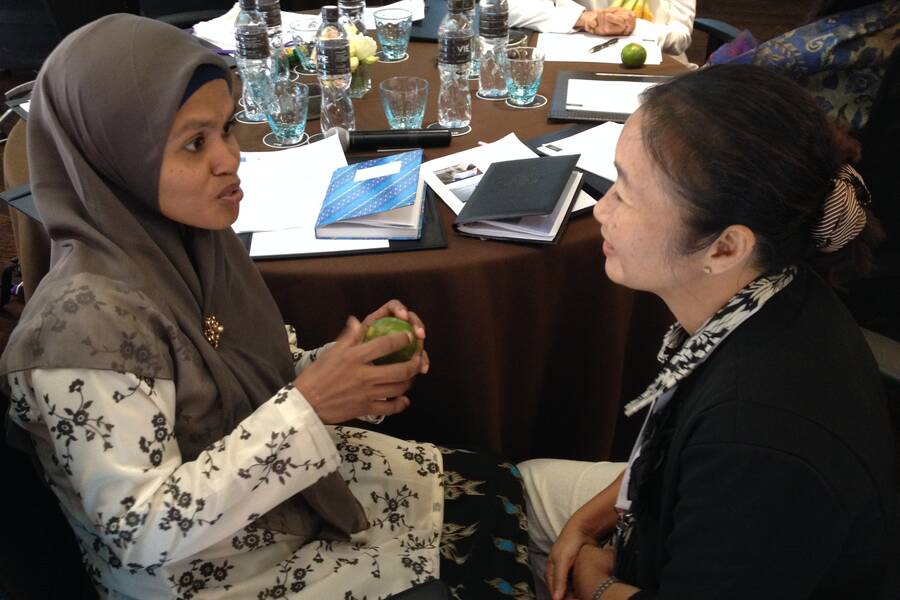 Women as leaders tend to do better in ethnically diverse environments .