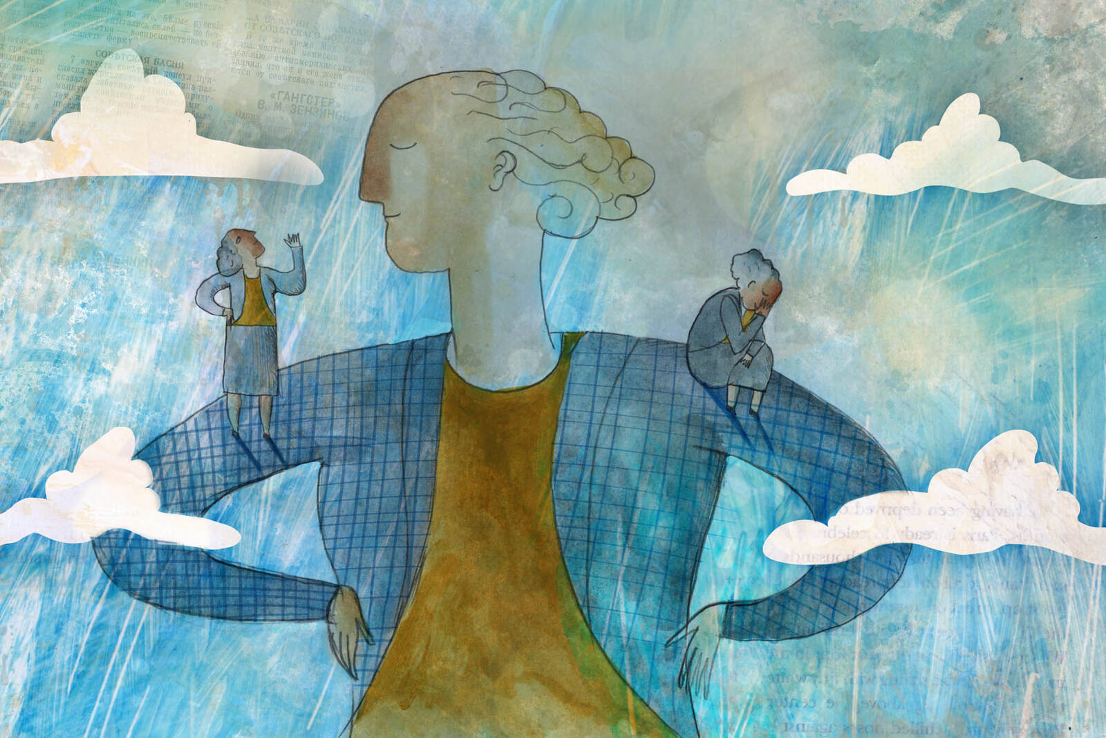 An executive decides if she is lonely at the top.
