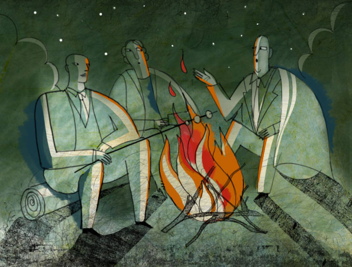 Business leaders learn how to tell a great story.