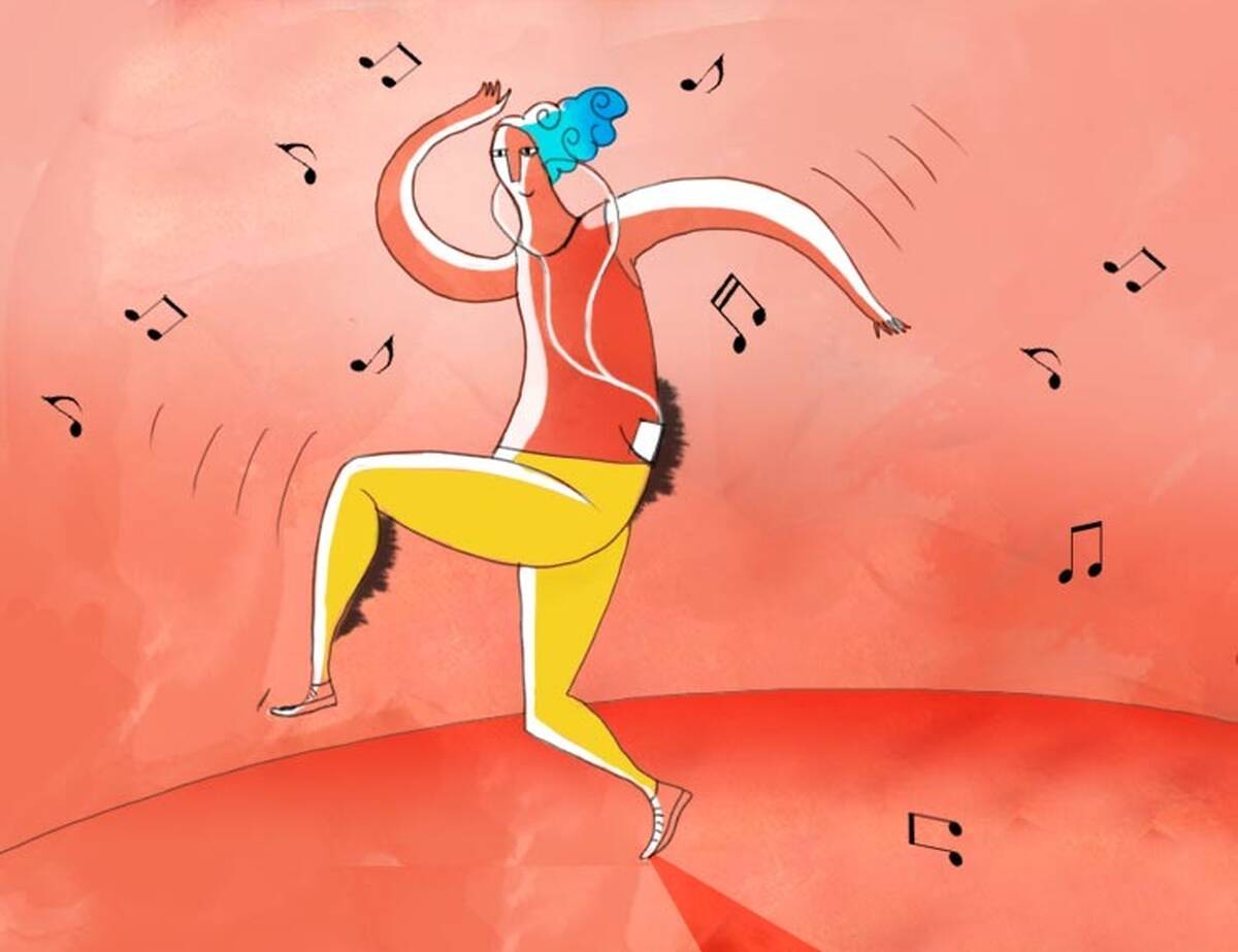 Music can change our mood.